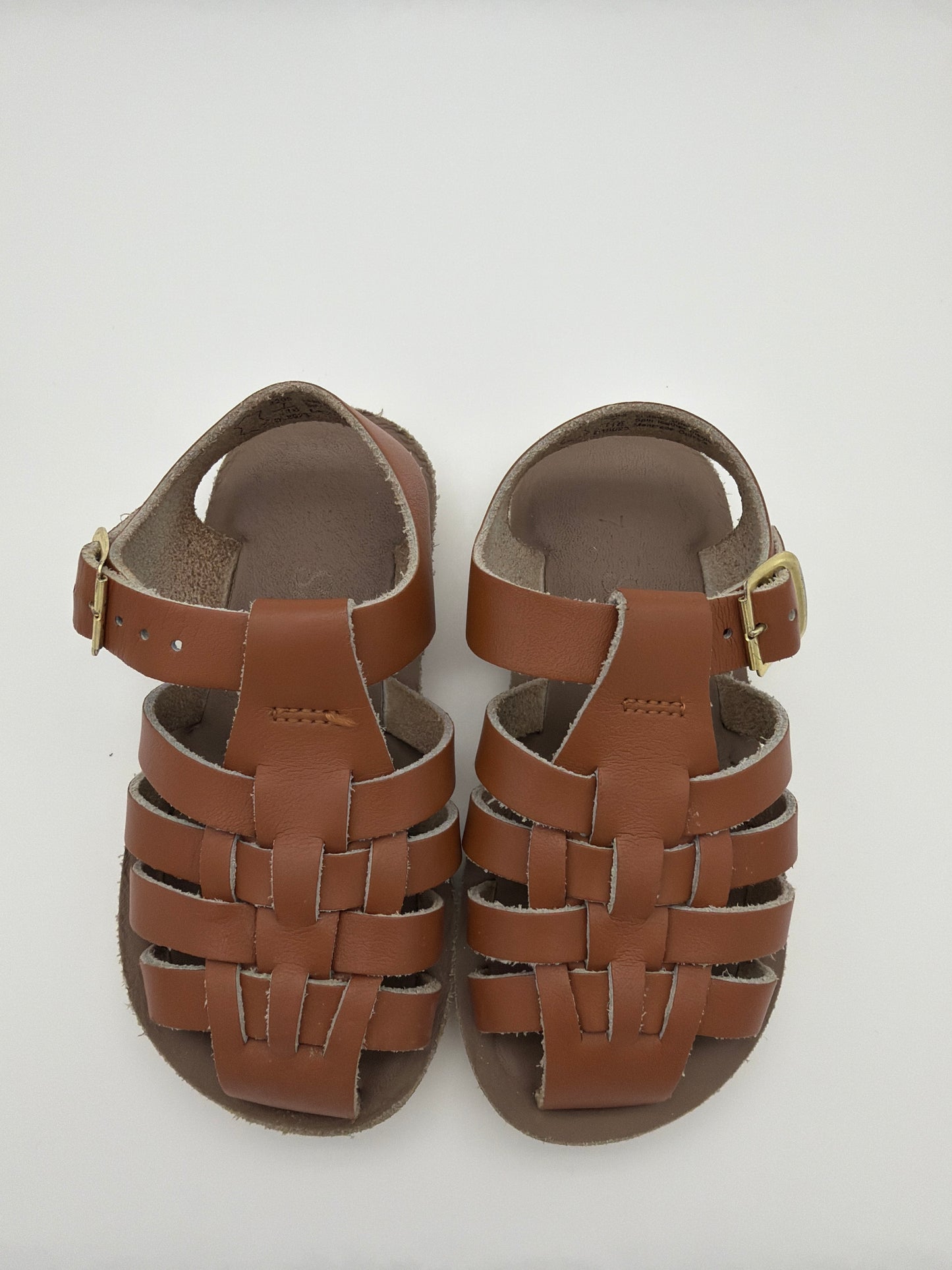 Sun San Brown Sandals, 7C