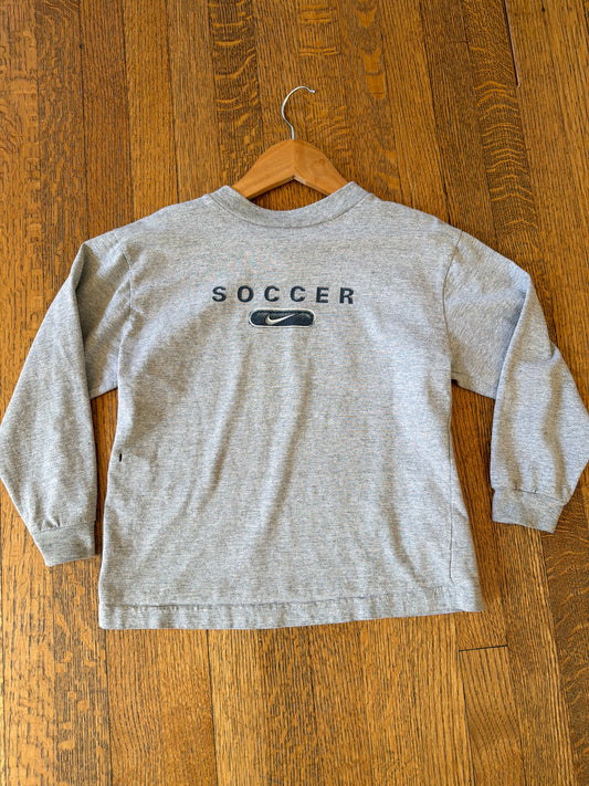VNTG Nike Soccer Long Sleeve, Size:7