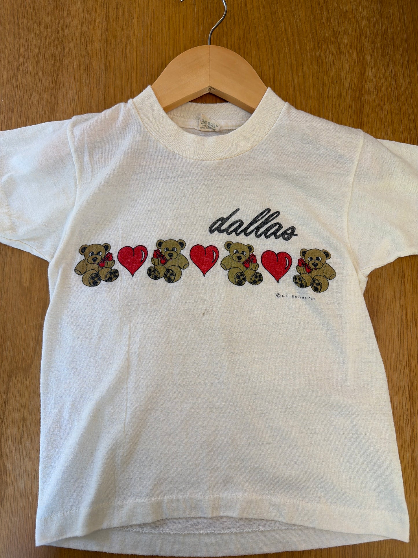 Vintage Dallas T-Shirt, Size:4/5