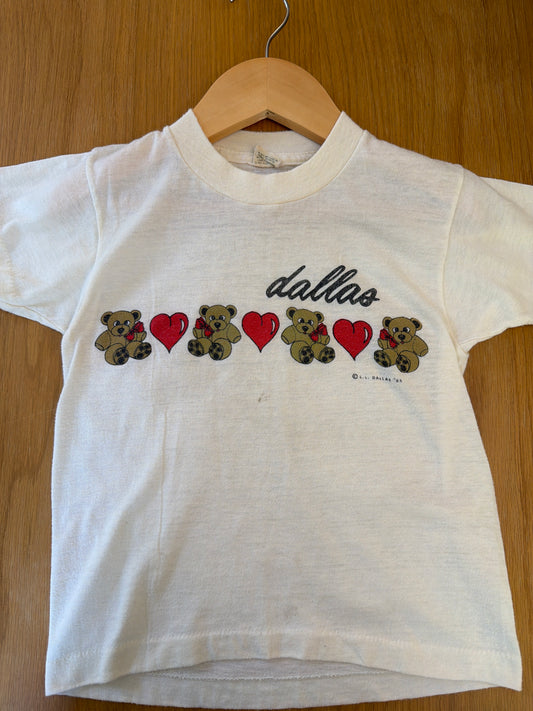 Vintage Dallas T-Shirt, Size:4/5