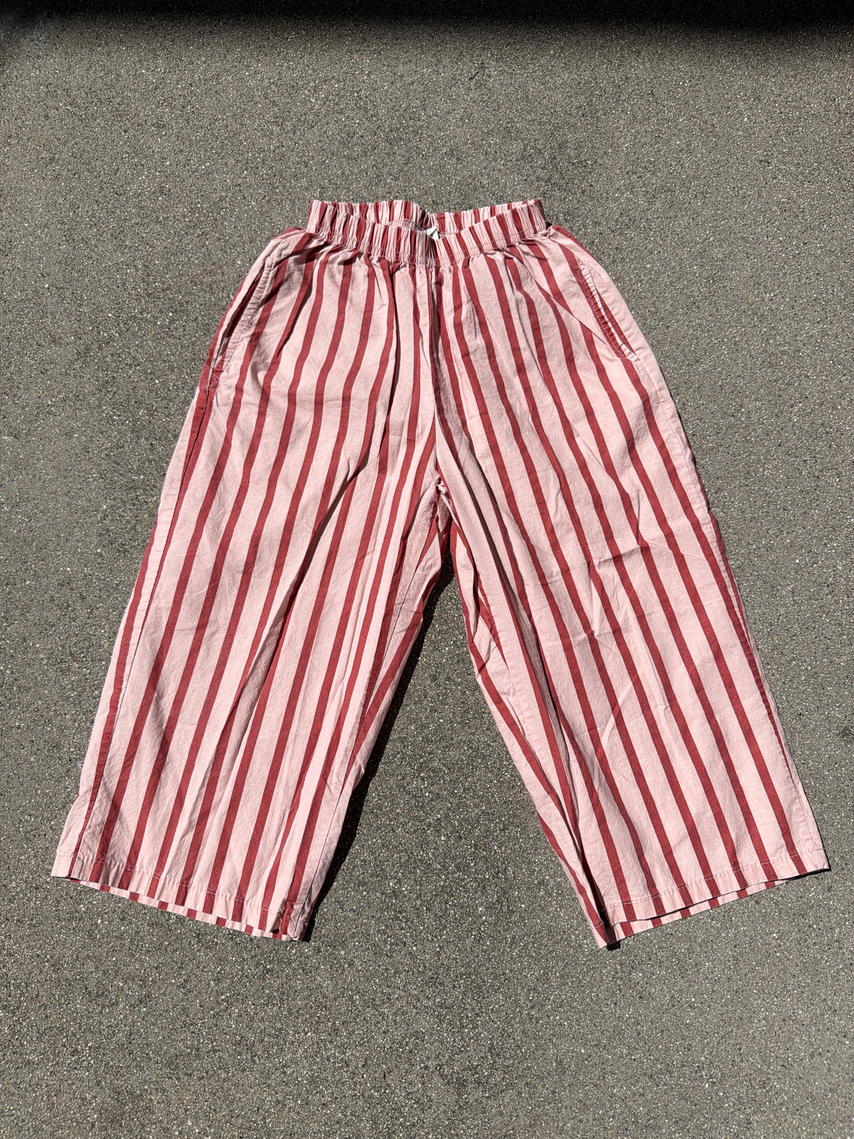 Prelove Lindo Pink/ZRed Strip Pants, Size:4/5