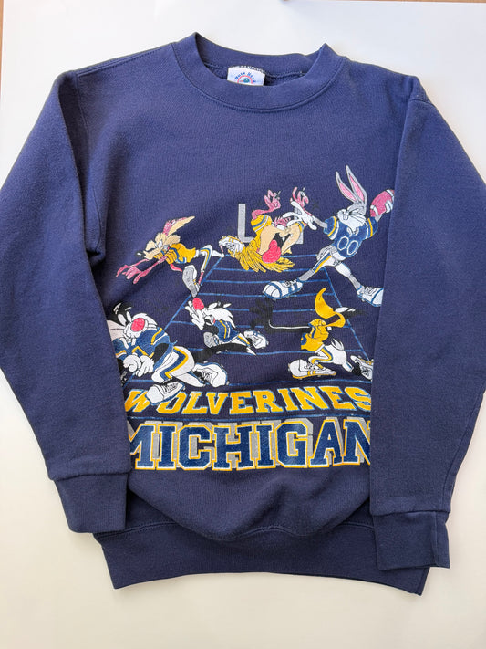 Vintage U of Mich Loony Toons Sweatshirt